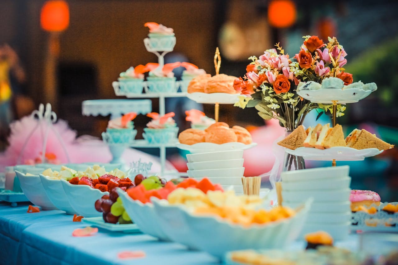 Mobile Dessert Carts setup