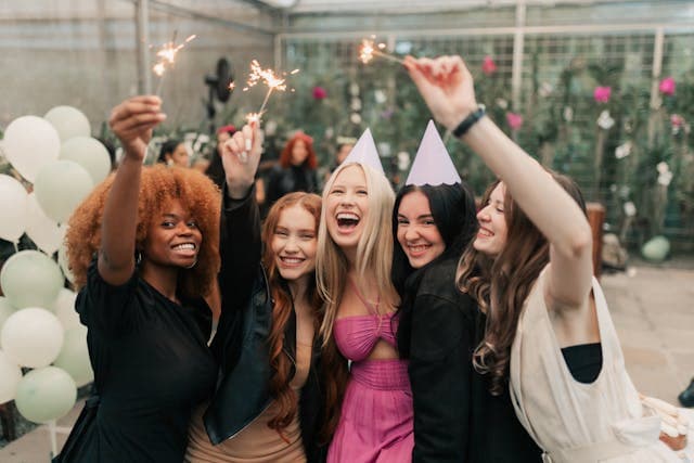 Private party planning scene