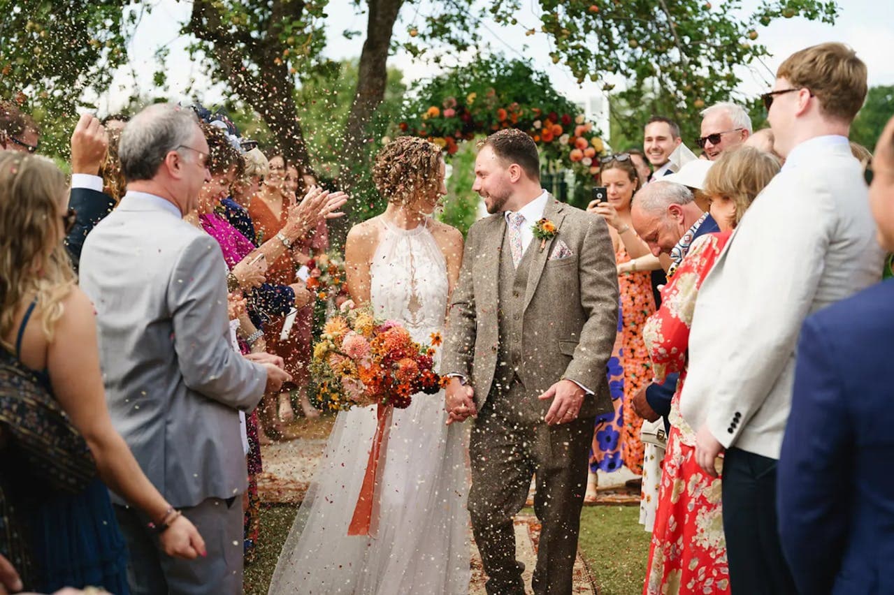 Wedding ceremony moment