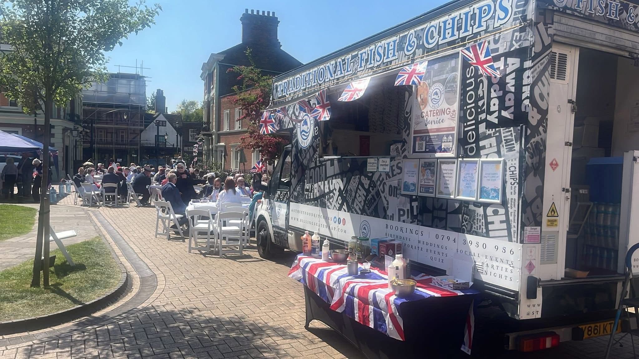 Billingsgate wrap fish and chips cover