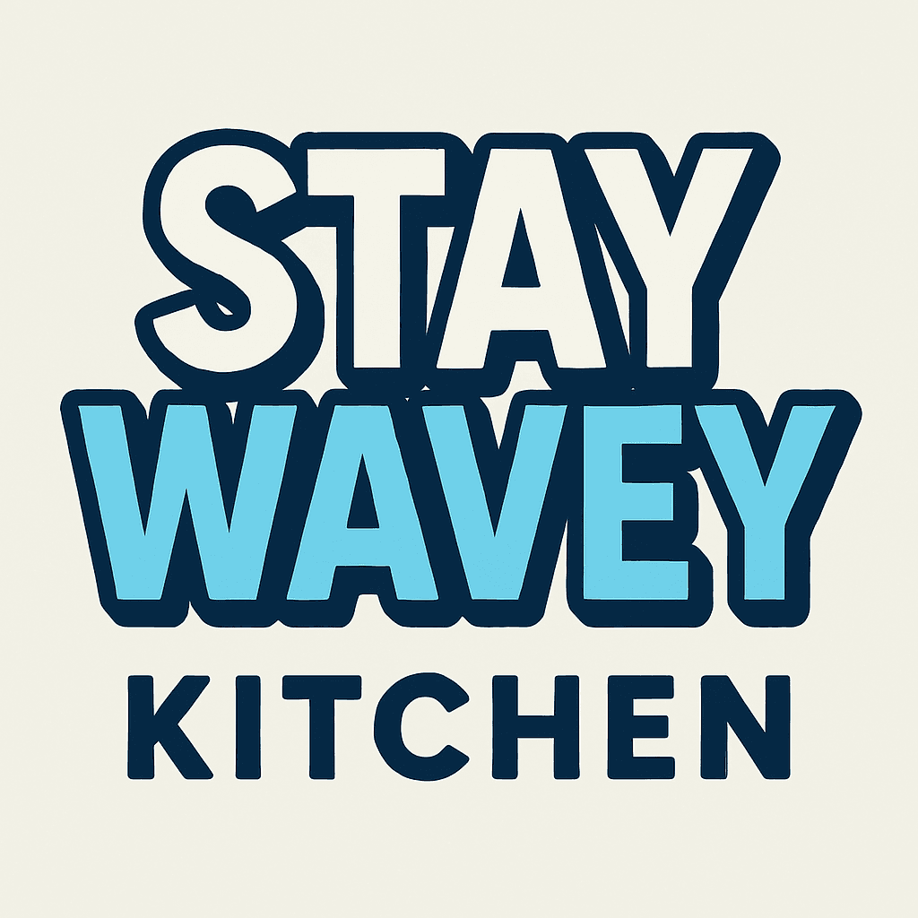 Stay wavey kitchen logo
