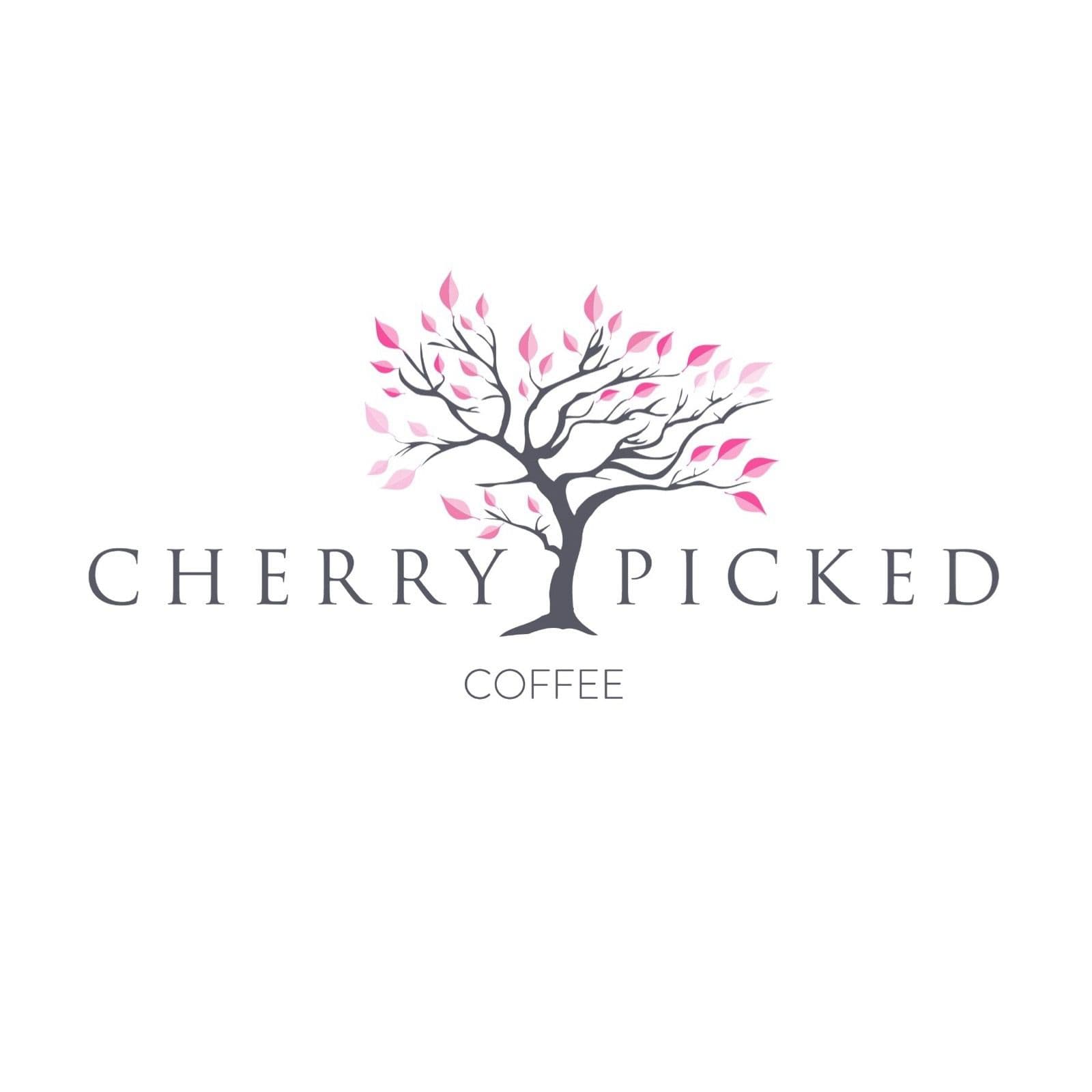 Cherry picked coffee logo